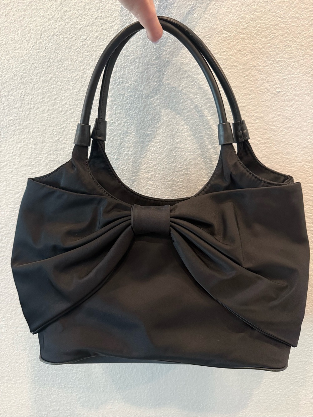 kate spade Black Bow Shoulder Bag
